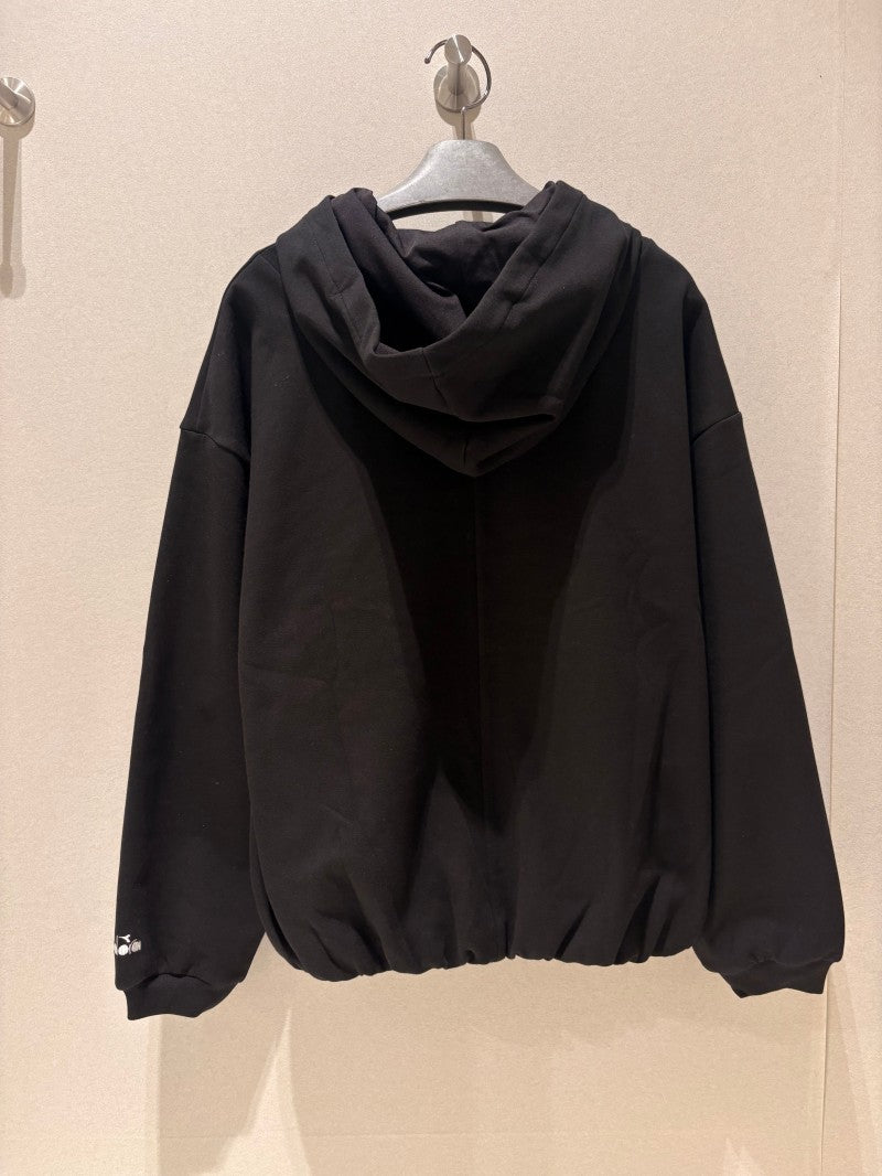 【WE ARE】韓國Diadora休閒連帽拉鏈外套D6122LFT03