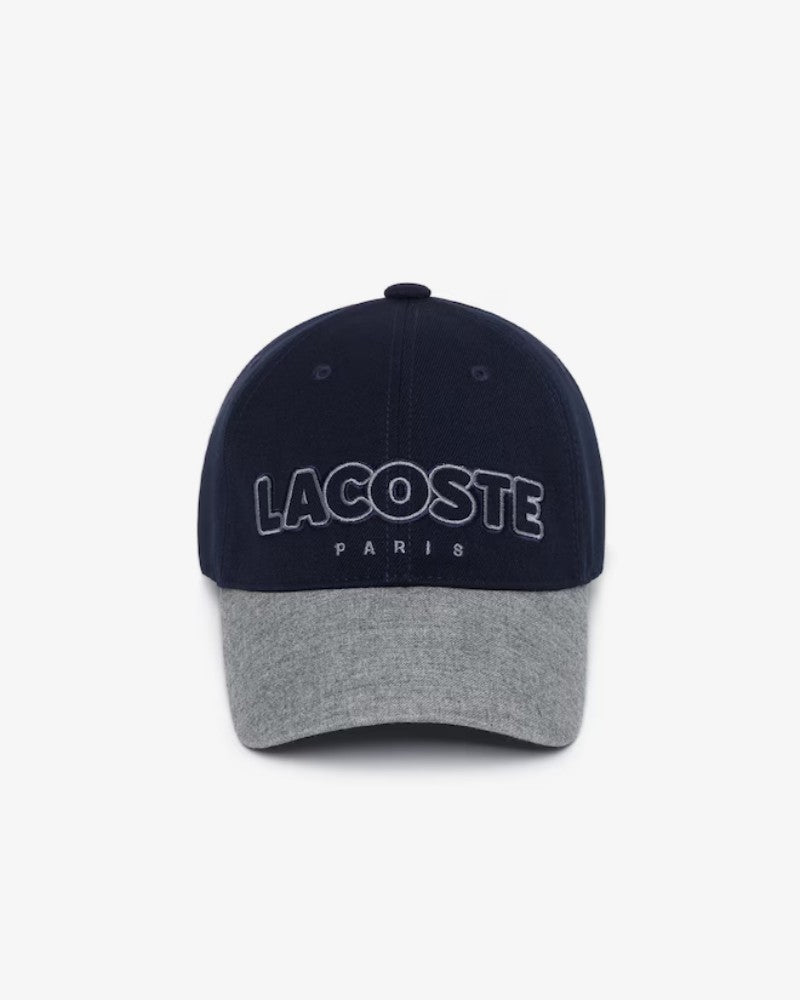 【WE ARE】韓國LACOSTE 拼色英字棒球帽RK313E54N