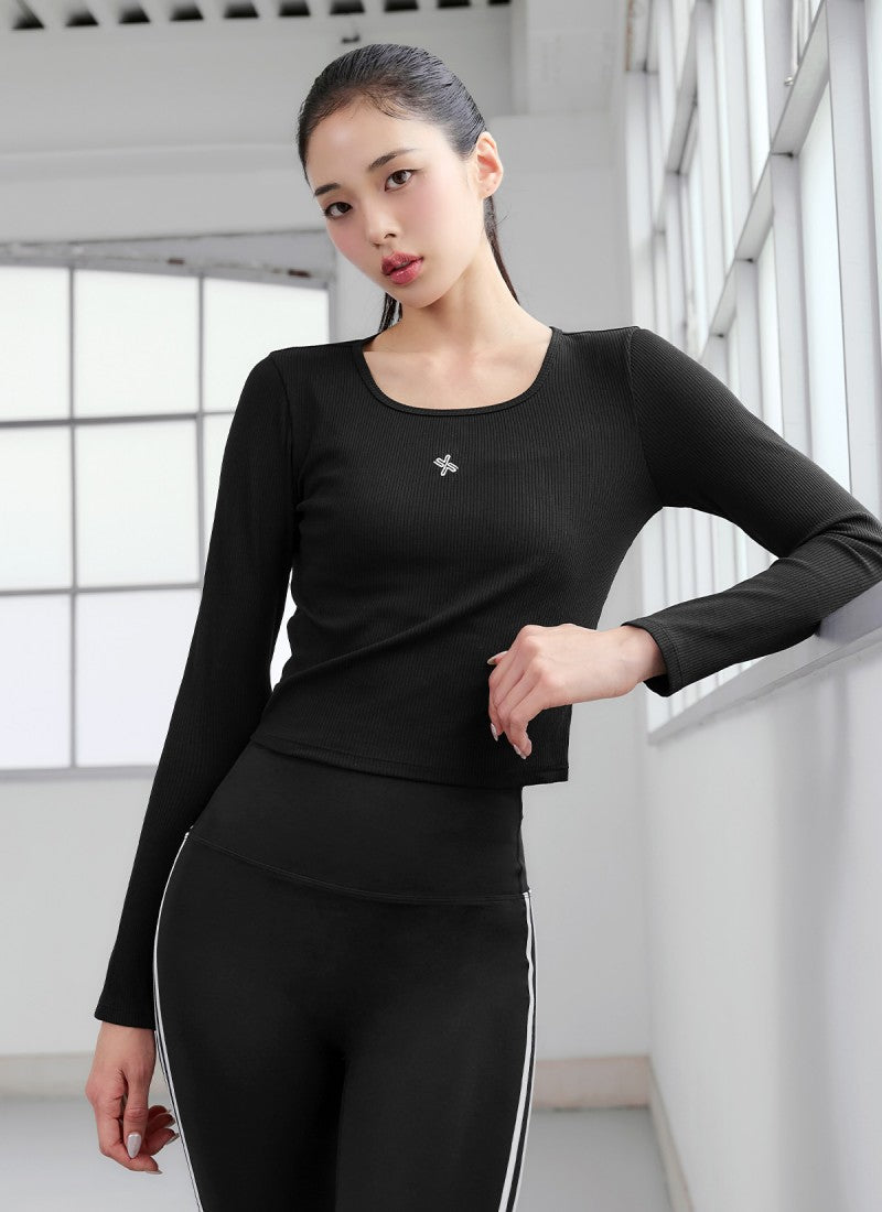 大茜選品【WE ARE】韓國Xexymix 女款短版方領針織衫 XFK3TL1118