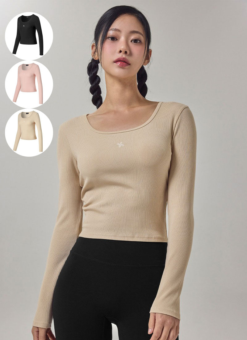 大茜選品【WE ARE】韓國Xexymix 女款短版方領針織衫 XFK3TL1118