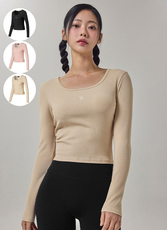 大茜選品【WE ARE】韓國Xexymix 女款短版方領針織衫 XFK3TL1118