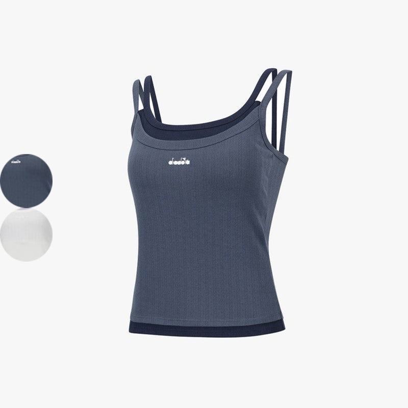 【WE ARE】韓國Diadora 假兩件bratop D6222LSL14