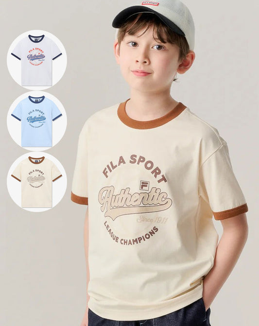 【WE ARE】韓國FILA KIDS休閒短袖T恤FK262RS07X003