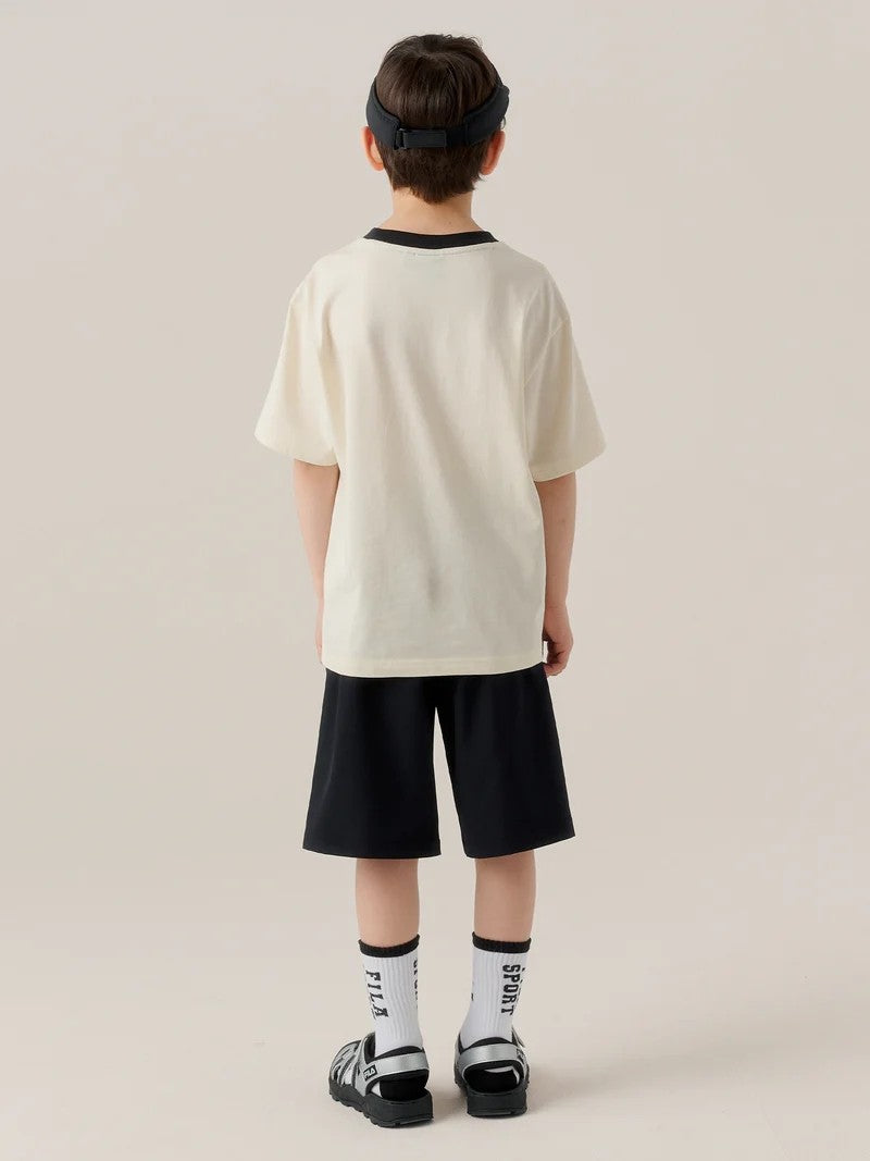 【WE ARE】韓國FILA KIDS休閒短袖T恤FK262RS07X013