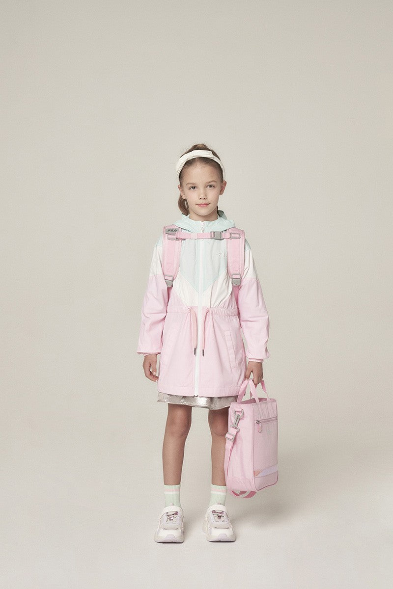 【WE ARE】韓國FILA KIDS 愛心壓紋漸層後背包 FK3BEF5003F