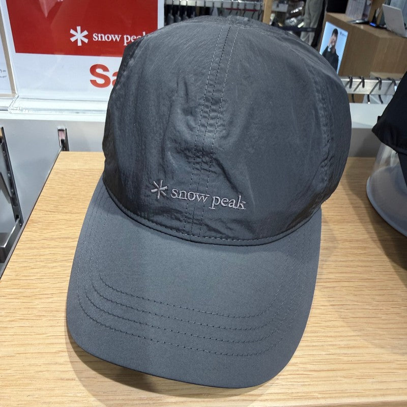 【WE ARE】韓國snow peak雪峰尼龍刺繡棒球帽  S26MUFBC79