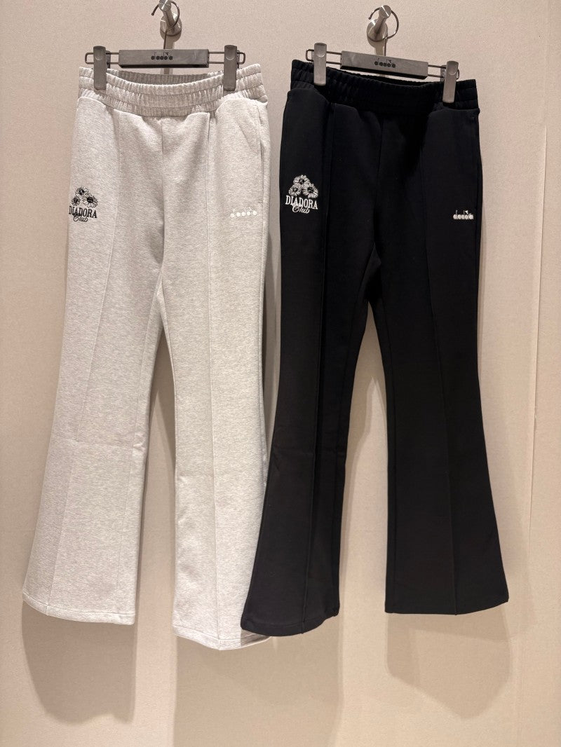 【WE ARE】韓國Diadora休閒微喇叭褲D6122LFP03