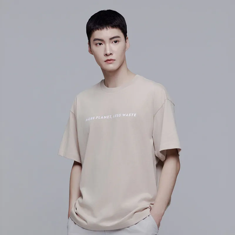 Same style for men and women [WE ARE] Korean NG National Geographic purchasing casual short-sleeved T-shirt N242UTS230