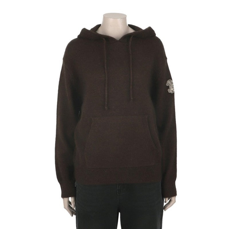 女款【WE ARE】韓國JEEP休閒針織連帽套頭上衣JQ4KTF301