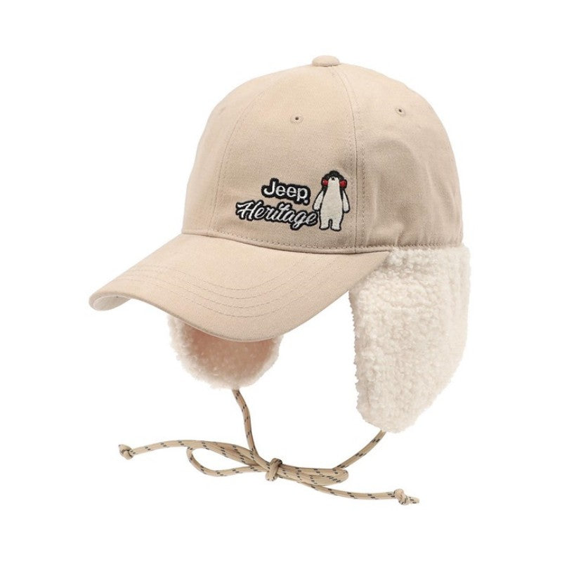 【WE ARE】韓國JEEP休閒護耳棒球帽JQ4GCU632