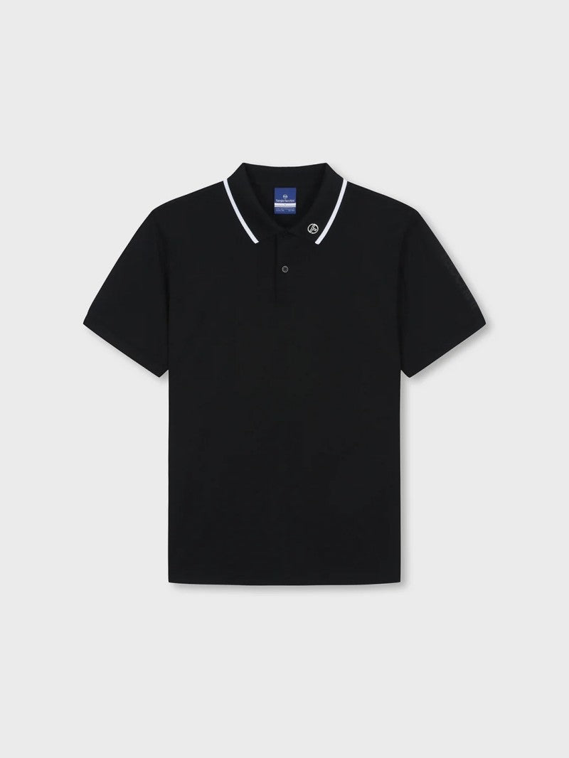 【WE ARE】韓國SERGIO TACCHINI 男款領口小標短袖POLO衫  TMPQ10553