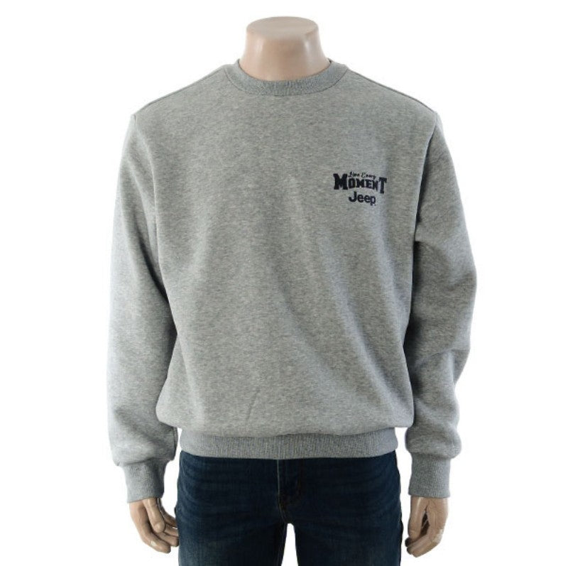 【WE ARE】韓國JEEP圓領大學T衛衣JQ4TSU882