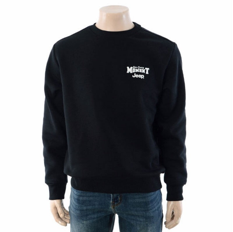 【WE ARE】韓國JEEP圓領大學T衛衣JQ4TSU882