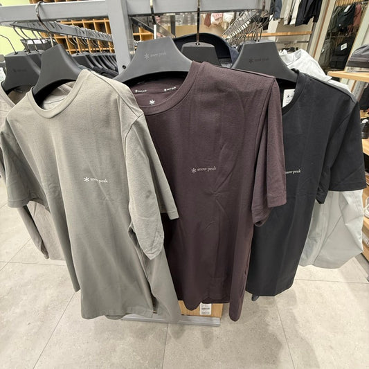 【WE ARE】韓國snow peak雪峰休閒短袖T恤S26MUTTS12