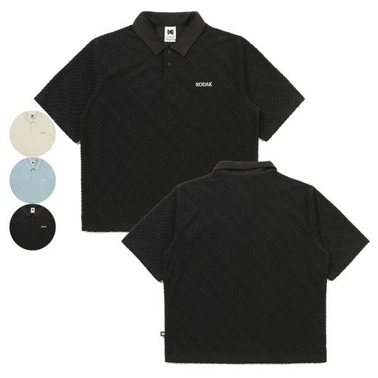【WE ARE】韓國KODAK柯達休閒翻領T恤 K6223LTSA1