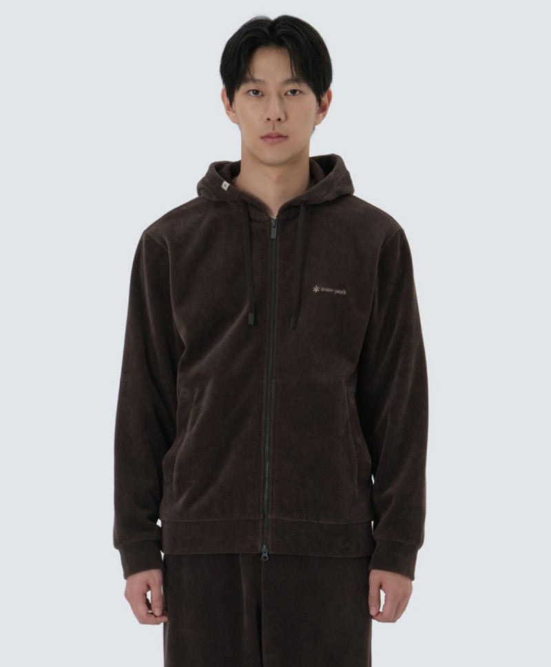 【WE ARE】韓國snow peak雪峰 男款燈芯絨連帽外套S25WMFFJ72