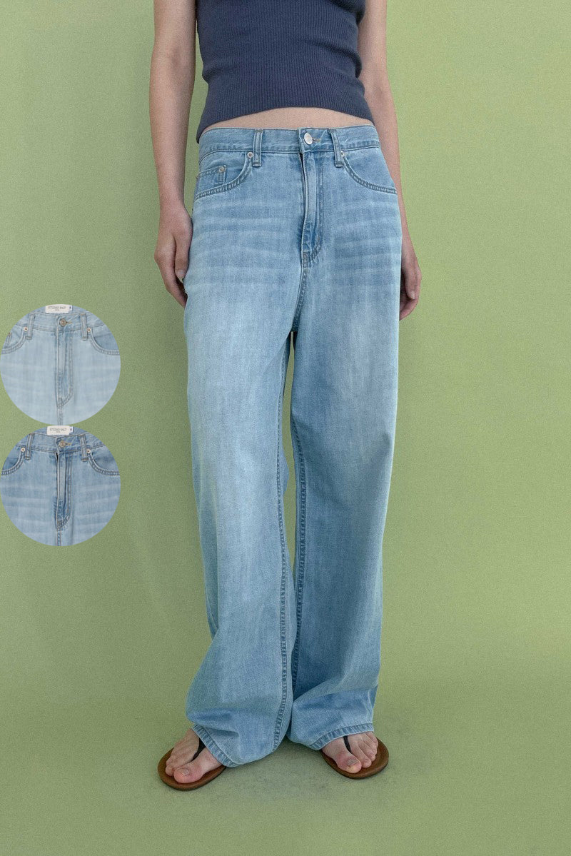 【WE ARE】韓國STUDIO SALT休閒牛仔褲SUMMERDENIM