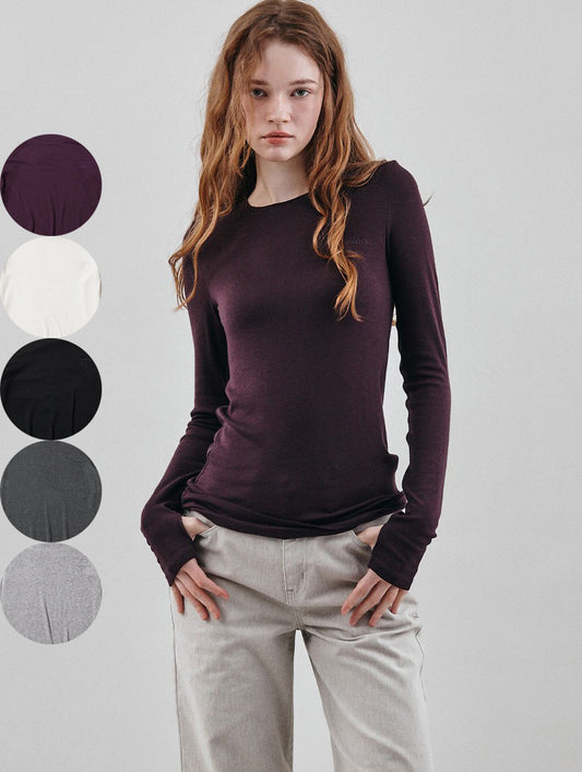 【WE ARE】韓國CITYBREEZE@ 針織29％羊毛長袖內搭 CTH4TS03