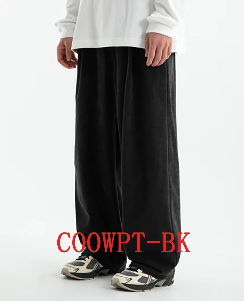 【WE ARE】韓國BRENSON 男款燈心絨休閒褲coowpt