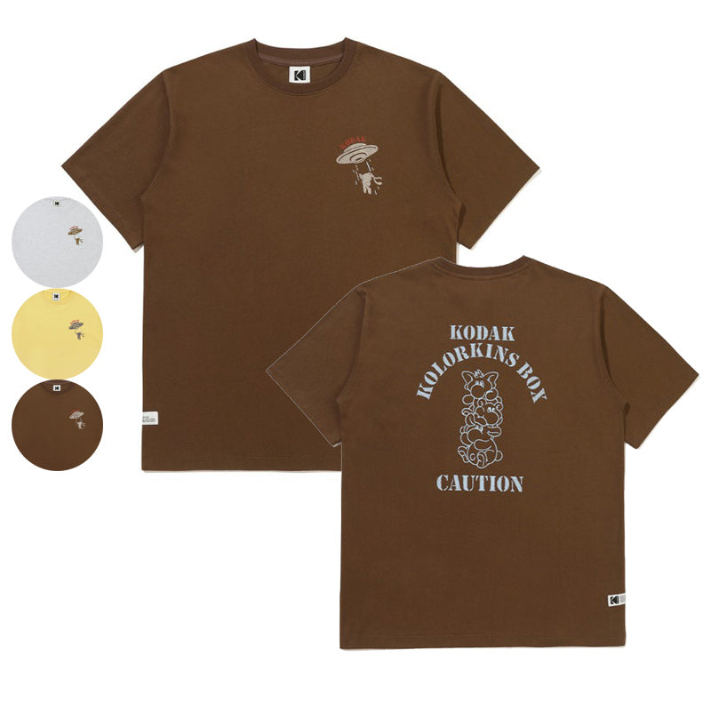 【WE ARE】韓國KODAK柯達休閒短袖T恤K6323LRS81