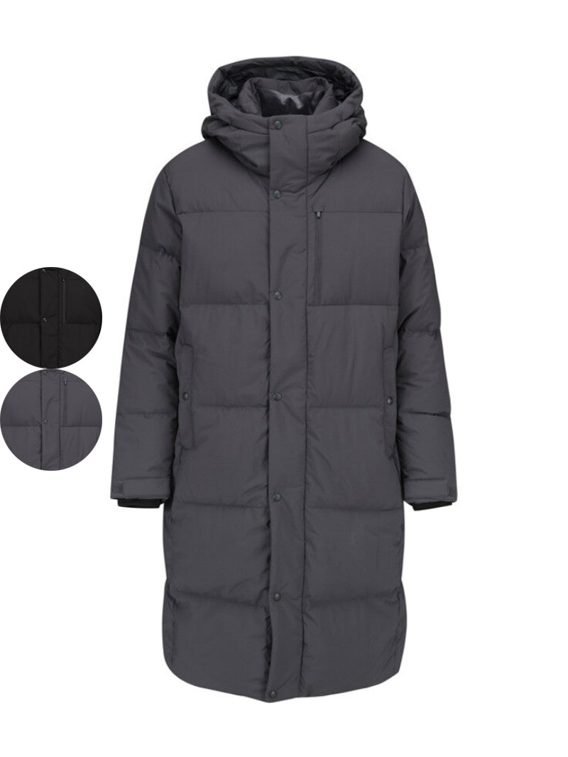 男女同款【WE ARE】韓國POLHAM長款鴨絨羽絨服外套PHF4JP1790