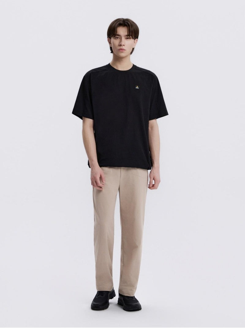 涼感 男女同款【WE ARE】韓國國家地理休閒褲N262UPT191