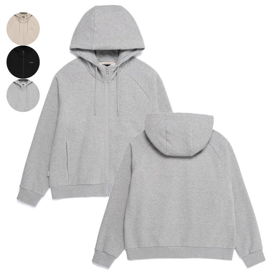 女款【WE ARE】韓國國家地理加絨拉鏈連帽外套N254WFT040