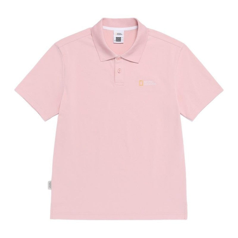 男女同款【WE ARE】韓國國家地理休閒POLO衫上衣N262UPL020