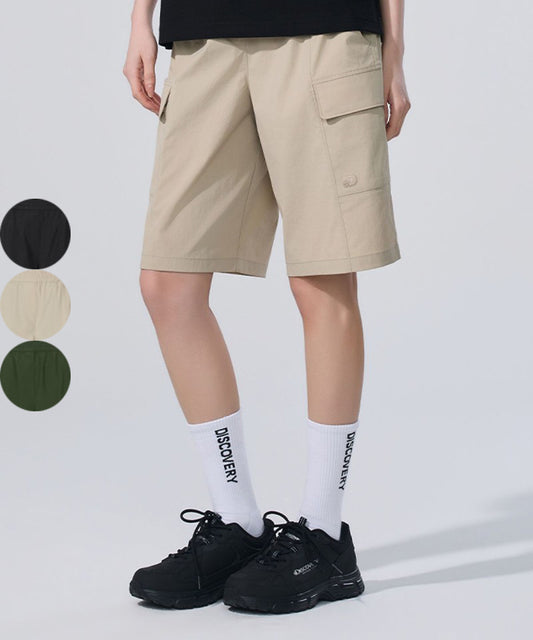 【WE ARE】韓國Discovery休閒五分褲DWSP7B063