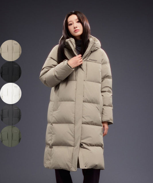 女款【WE ARE】韓國Discovery羽絨服長款連帽外套DWDJ68056