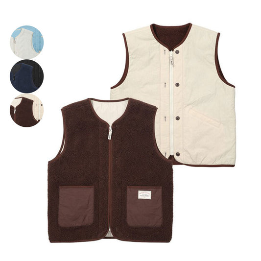 【WE ARE】韓國KODAK柯達馬夾羊羔毛雙面背心馬甲K5323LFV93