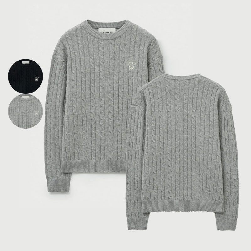 【WE ARE】韓國Satur休閒針織毛衣SA253UKT32