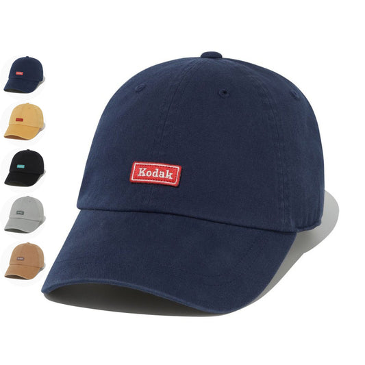 【WE ARE】韓國KODAK柯達 布標棒球帽K6143LCP22