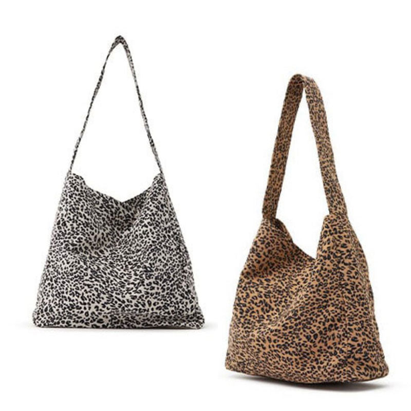 【WE ARE】韓國LAP休閒豹紋單肩包AR7XA811