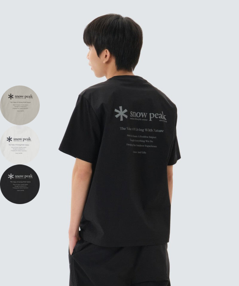 【WE ARE】韓國snow peak雪峰休閒短袖T恤S26MMDTS56
