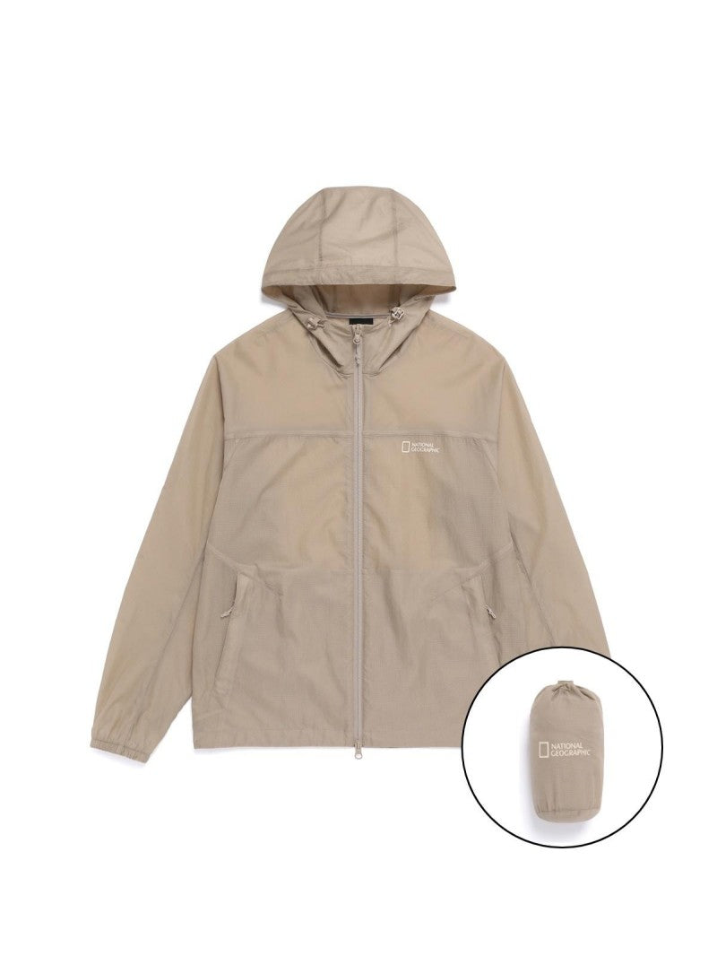 男女同款【WE ARE】韓國國家地理休閒連帽外套N262UJP011