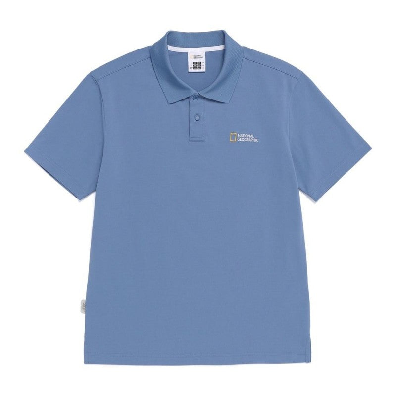 男女同款【WE ARE】韓國國家地理休閒POLO衫上衣N262UPL020