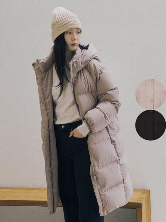 女款【WE ARE】韓國POLHAM長款羽絨服外套PHF4JP2190