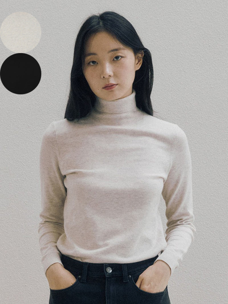 【WE ARE】韓國POLHAM高領毛衣PHF4EU2010