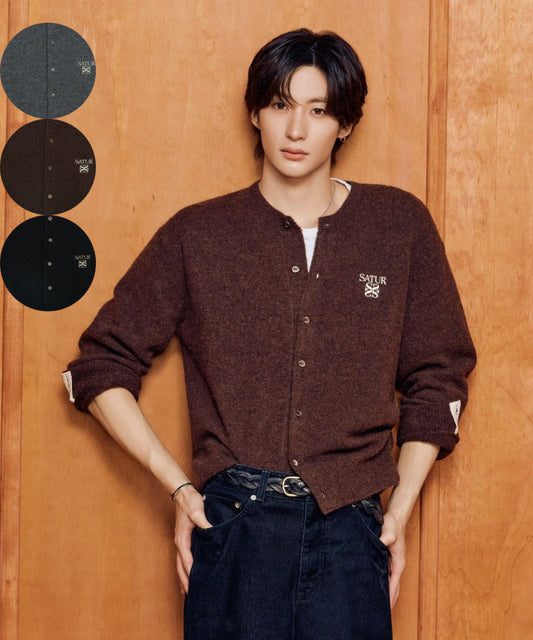 男款【WE ARE】韓國Satur針織開衫外套SA254MKC08