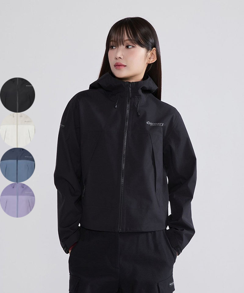 *特價款*女款【WE ARE】韓國Discovery BERTEX連帽防潑水風衣外套DWWJ4A054