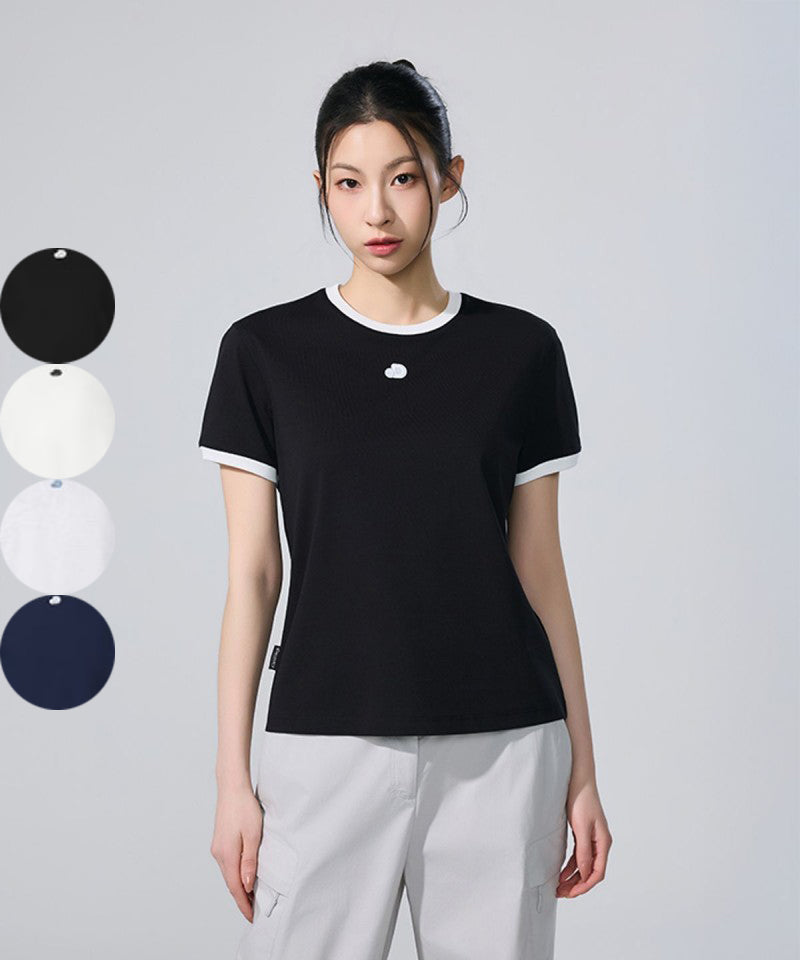 【WE ARE】韓國Discovery休閒短袖T恤DWRS9H063