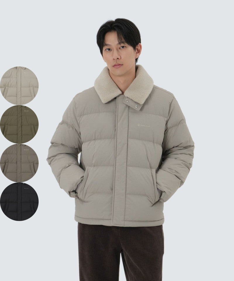 【WE ARE】韓國snow peak雪峰 絨毛(可拆)羽絨外套S25WMGDJ56