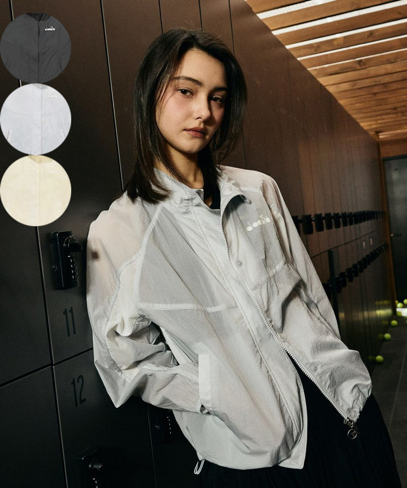 女款【WE ARE】韓國Diadora 立領防曬外套D6222LJK46