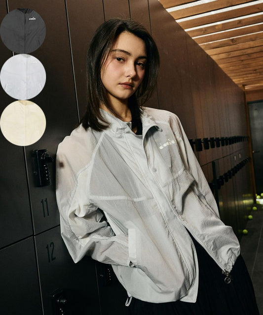 女款【WE ARE】韓國Diadora 立領防曬外套D6222LJK46