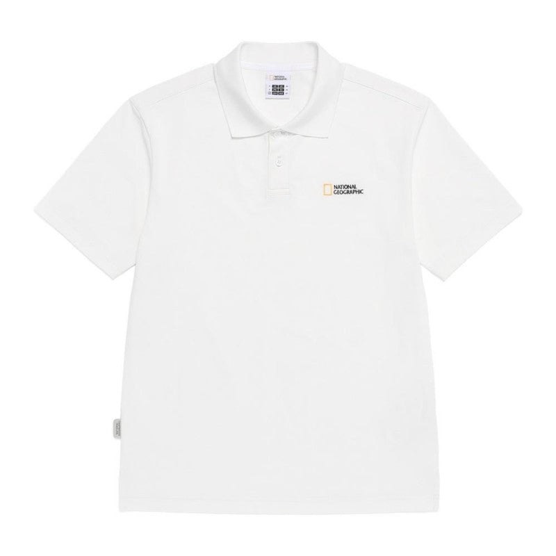 男女同款【WE ARE】韓國國家地理休閒POLO衫上衣N262UPL020