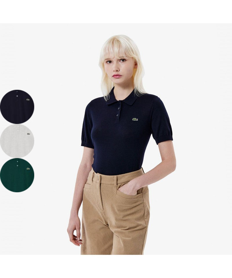 女款【WE ARE】韓國LACOSTE鱷魚POLO衫T恤PF525E55N