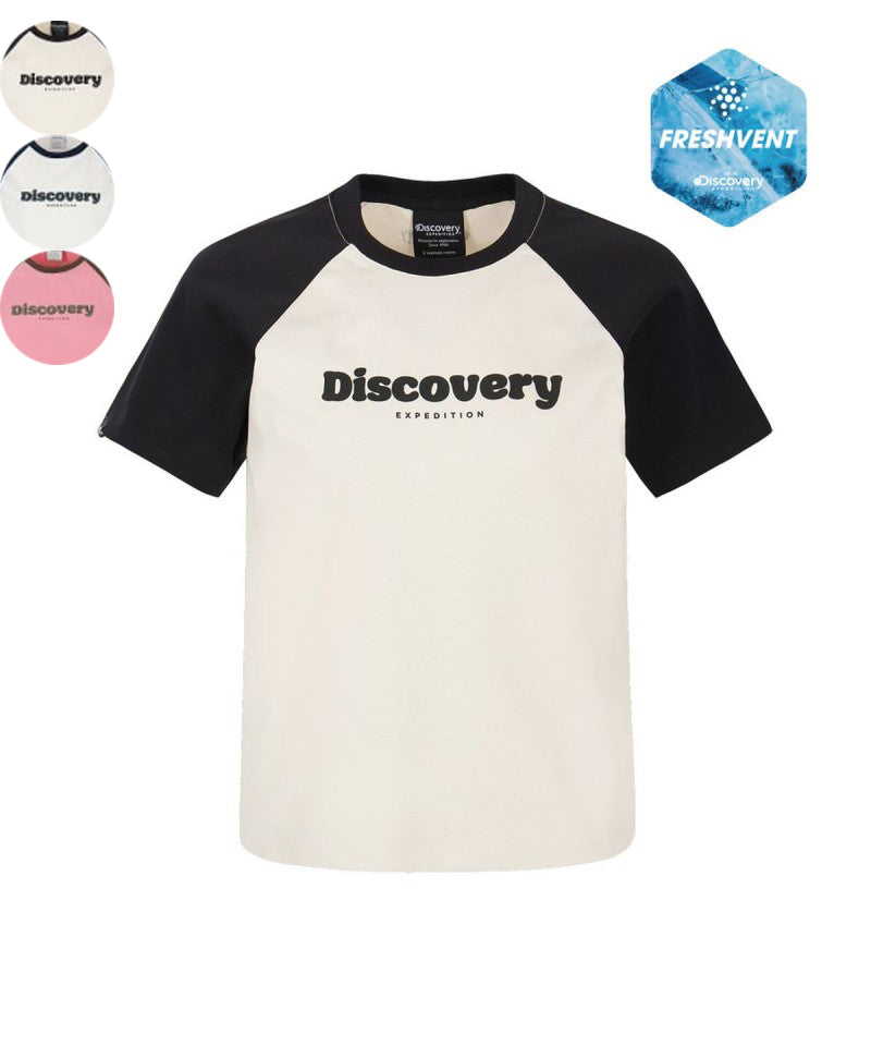 【WE ARE】韓國Discovery休閒短袖T恤DWRS9I063