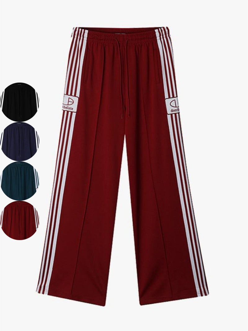 大茜選品 DONTBELATE 側LOGO直筒運動褲