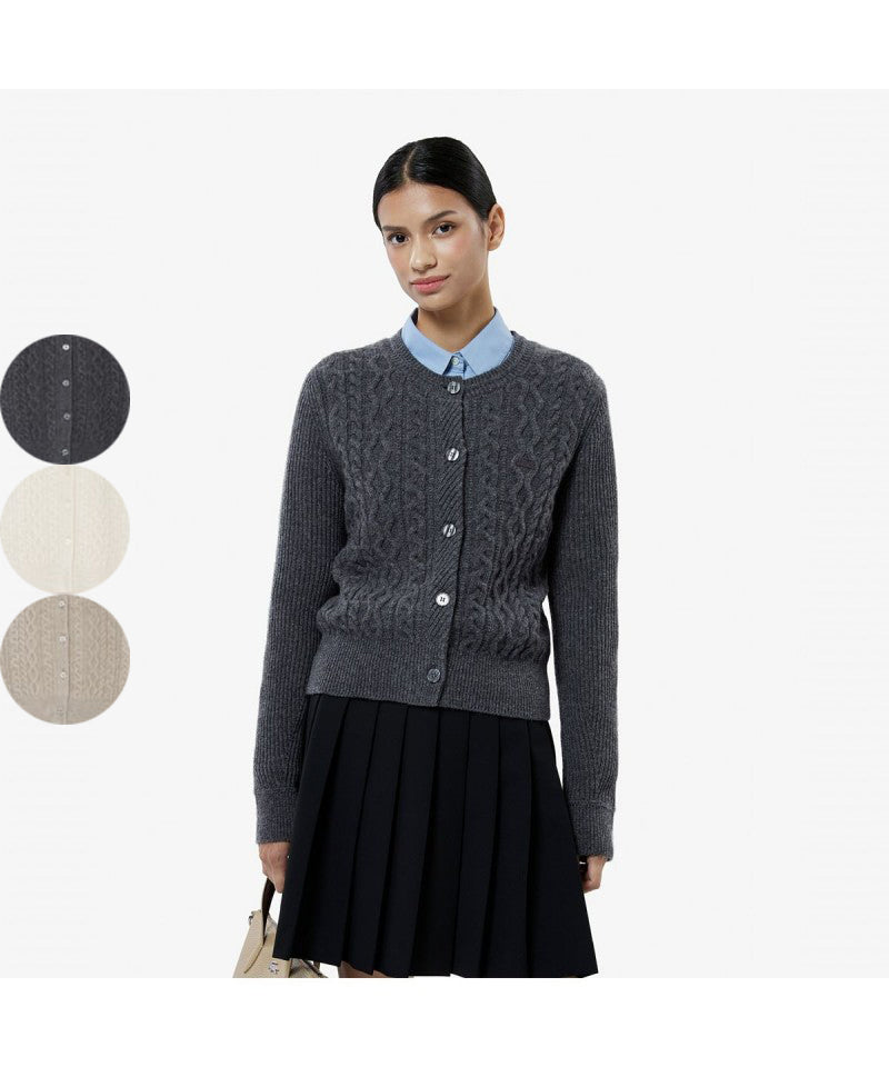 女款【WE ARE】韓國LACOSTE鱷魚開衫外套AF789E55N